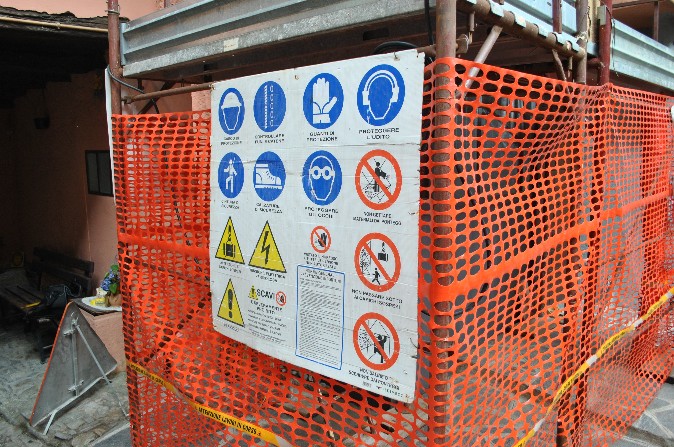 Immagine relativa alla sicurezza nei cantieri